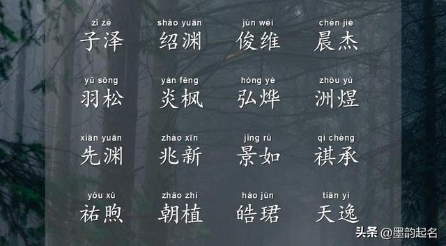 男宝宝名字：兼善天下的名字赏析