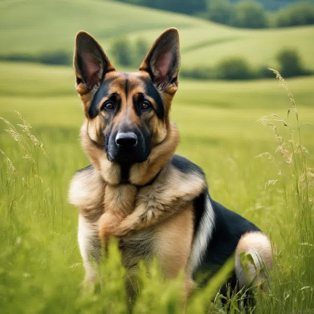 德国牧羊犬品种识别