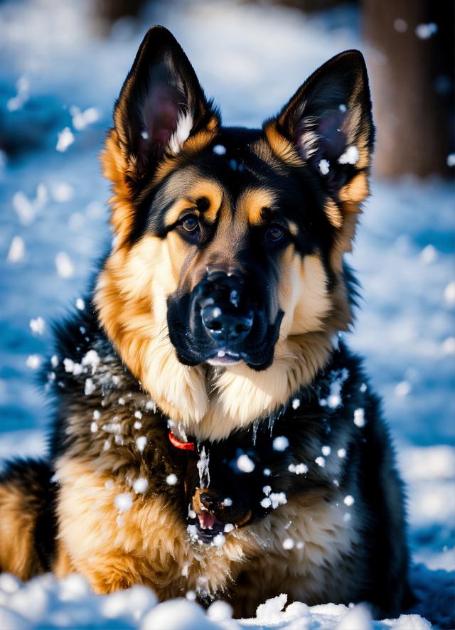 忠诚守护者的代表——德国牧羊犬