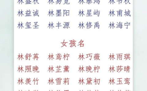 宝宝起名用林字好不好听 给孩子起名姓林好听吗