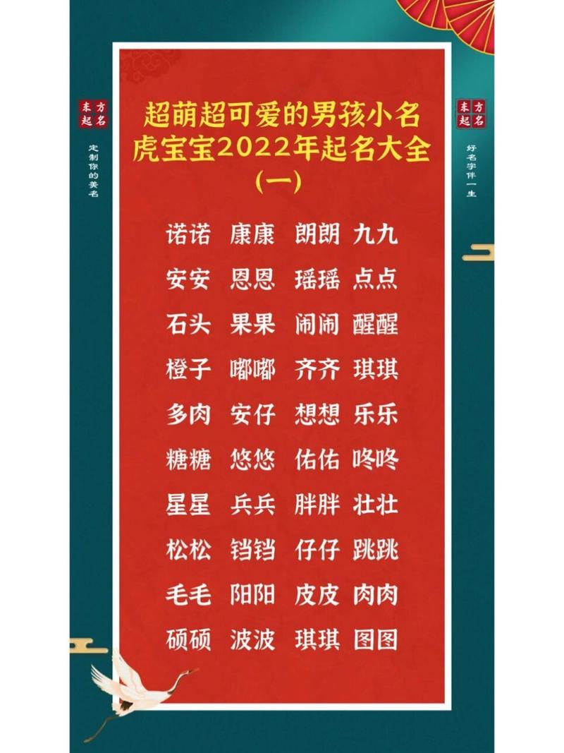 虎宝宝名字取名大全男 男虎宝名字叫沐琛可以吗