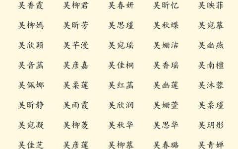 姓吴的男孩起名牛宝宝 宝宝姓吴取名男孩