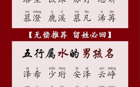 宝宝取名五行查询大全 婴儿取名字五行