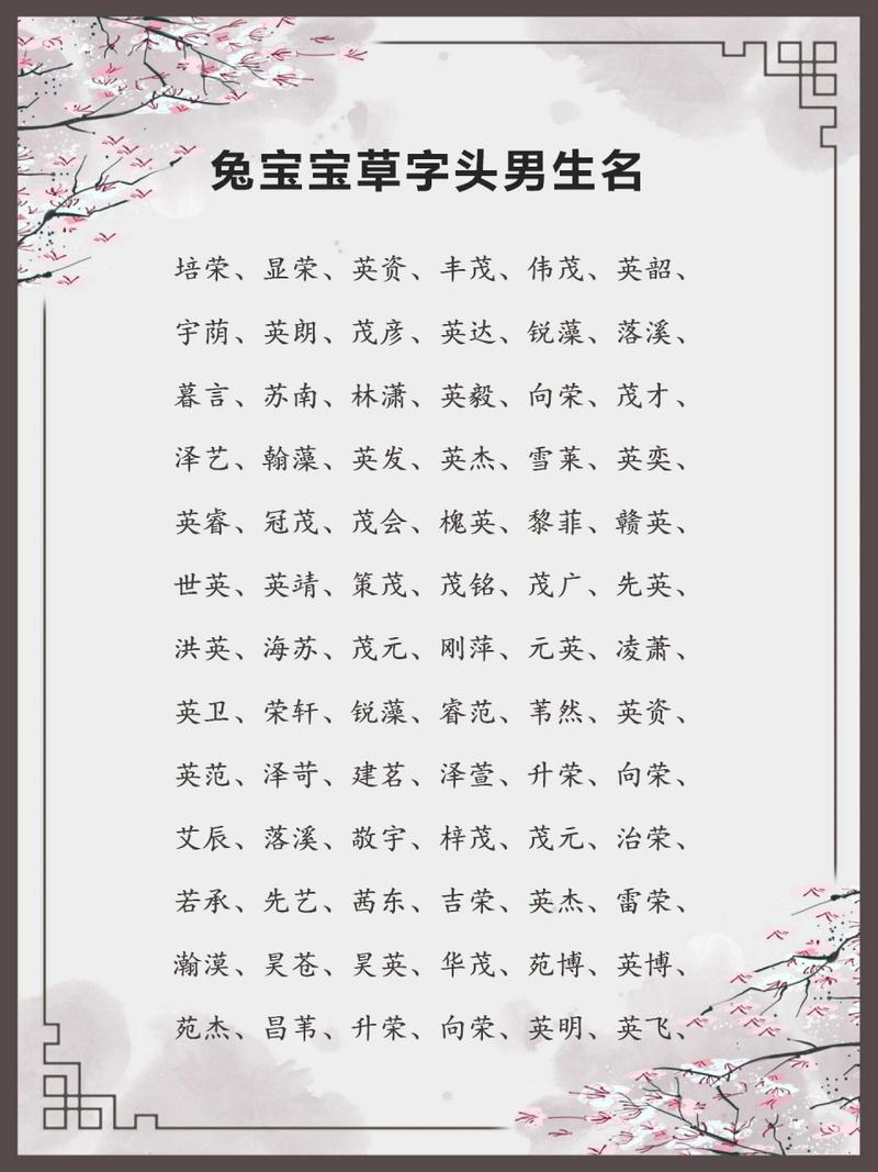 兔宝宝起名的字根有哪些 11年兔起名