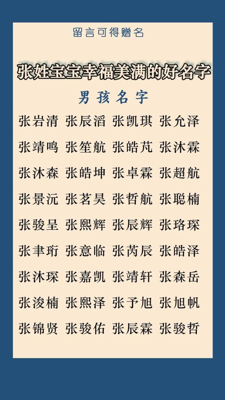 张姓鼠年男宝宝起名两个字 鼠年宝宝取名字大全张姓