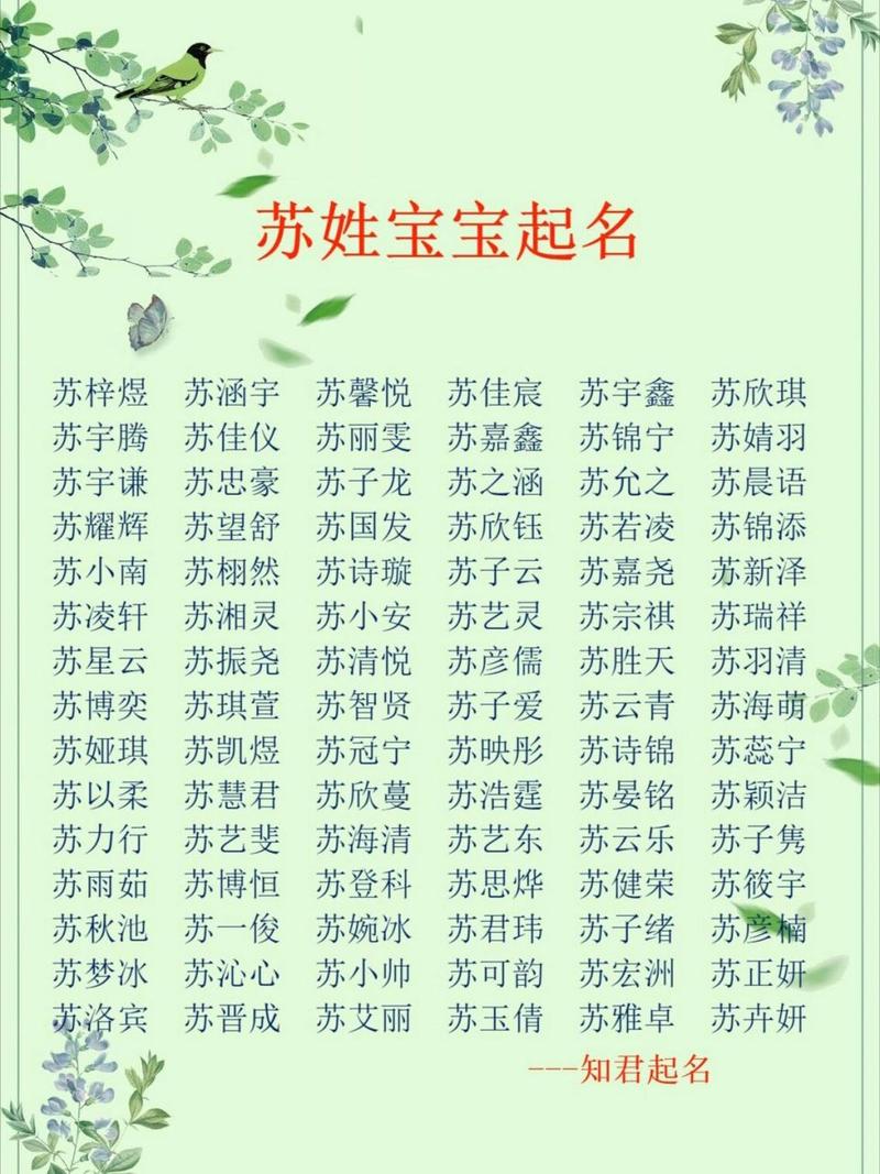 苏姓金牛宝宝取名 龙年宝贝取名专用字典