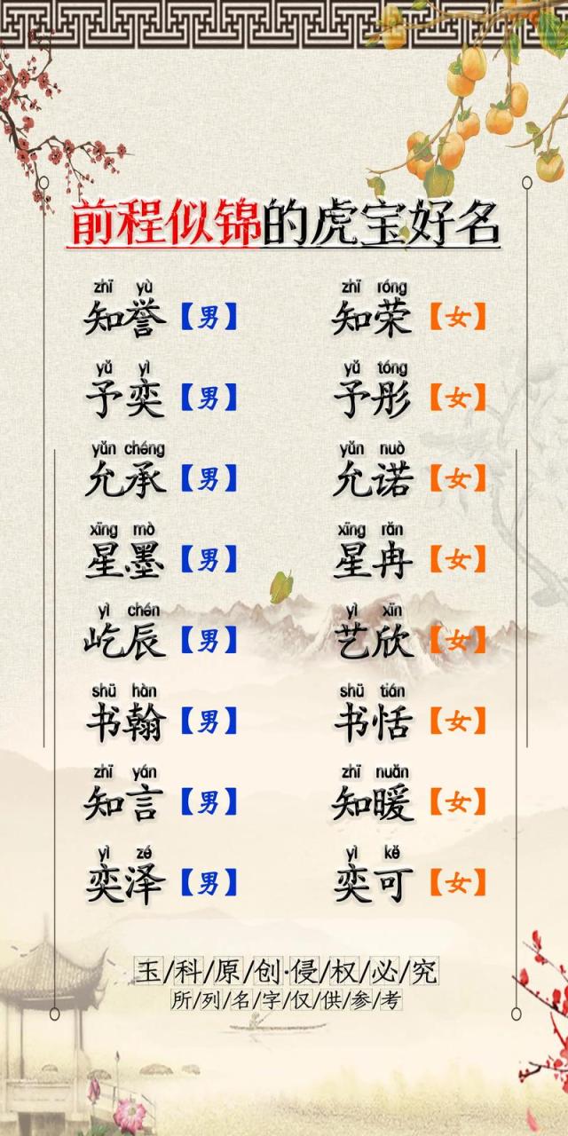 取名字虎宝宝寓意女孩 鑫怡女孩名字的寓意