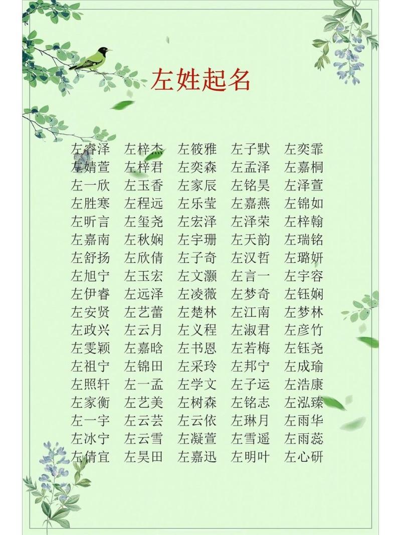 左姓鼠宝宝女起名 龙年女宝宝名字带书