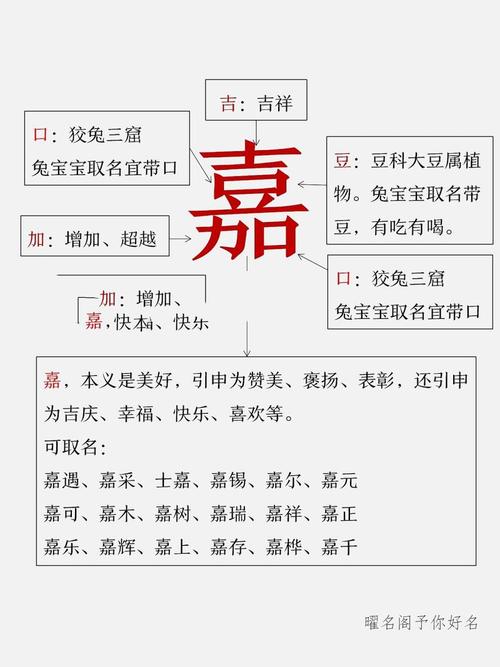嘉字的男宝宝起名字大全 中间带嘉字取名男孩名字大全