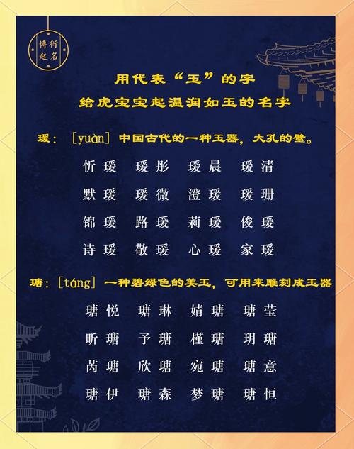 虎年末宝宝名字怎么取名 一生最旺属虎名字
