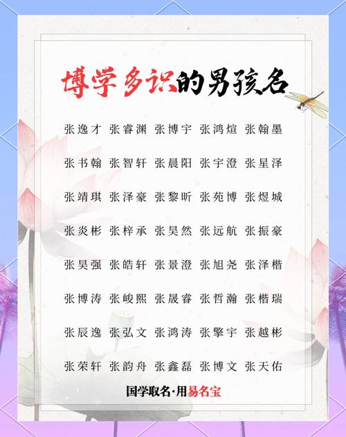 男宝宝起名张善什么 男宝取名张什么强好听