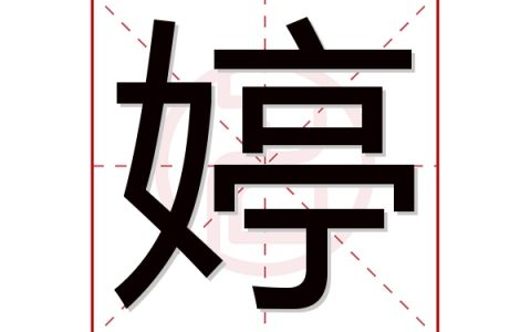 婷字取名寓意-婷字五行属什么_1